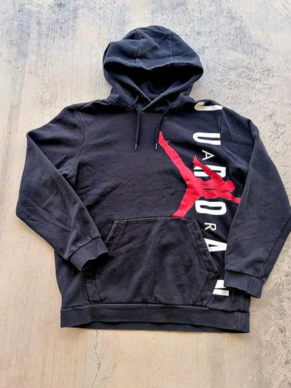 Jordan Jumpman Classics Pullover Hoodie XL Black & Red